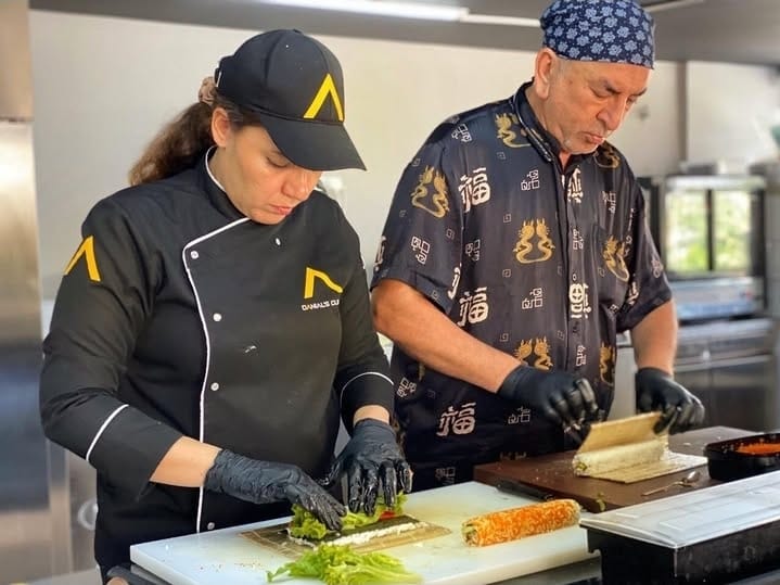Founder & chef Danial at Danial’s Cuisine, Kestel–Alanya (studio portrait)