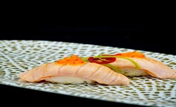 fried salmon (tataki)