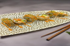 hot vegetarian roll 8pcs