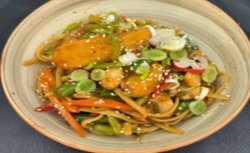 vegetarian udon thai