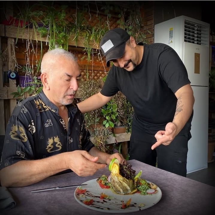 Founder & chef Danial at Danial’s Cuisine, Kestel–Alanya (studio portrait)